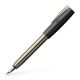 Penna stilografica faber castell loom gunmetal lucida 