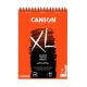 Blocco disegno canson croquis xl spirale a4 90gr 120fg. 