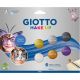 Set 6 ombretti cosmetici 5 ml. giotto make up colori metallizzati