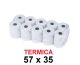 Rotoli in carta termica mm.57x35mt bpa free