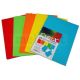 Cartelle con 3 lembi formato 25x33,5cm conf. 25pz colori forti