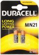 Batteria alcalina duracell mn21 1,2 v in blister da 2 pezzi