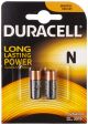 Batteria alcalina duracell n mn9100 1,5 v in blister da 2 pezzi