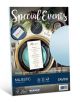 Carte e cartoncini favini special events confezione da 20 fogli a4 120 gr colore azzurro