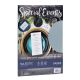 Carte e cartoncini favini special events confezione da 20 fogli a4 120 gr colore silver