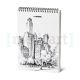 Blocco disegno artwork pad sketch 24x33 120gr chicago