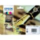 Kit multipack epson t1636 xl originale inchiostro nero + colori (32,4 ml)