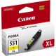 Cartuccia canon cli-551yxl originale inchiostro giallo (15 ml)