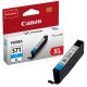 Cartuccia canon cli-571cxl originale inchiostro ciano (11 ml)