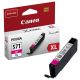 Cartuccia canon cli-571mxl originale inchiostro magenta (11 ml)