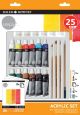 Set acrylic daler rowney da 25pz simply