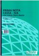 Blocco prima nota cassa iva con conto dare avere in duplice copia formato 21,5 x 29,7 cm