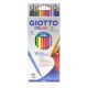 Pastelli stilnovo acquarell giotto 12 pz.