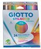 Pastelli stilnovo acquarell giotto 24 pz.