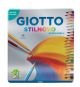 Pastelli stilnovo acquarell giotto scatola in metallo 24 pz.