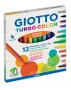 Pennarelli turbo color giotto astuccio 12 pz.