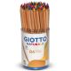 Pastelli naturale giotto barattolo 84 pz.