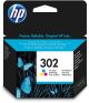 Cartuccia hp f6u65ae n302 originale colori