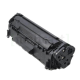 Toner laser canon compatibile fx-10 / 703 / hp q2612a colore nero